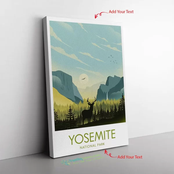 Yosemite National Park Frame Canvas All Size